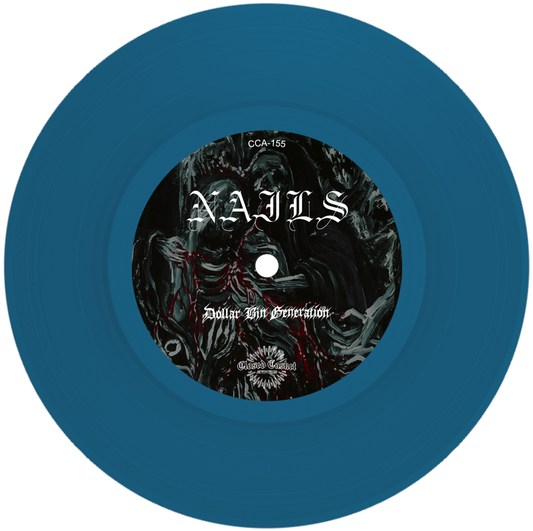 Nails - Fear Based Life [Sea Blue Vinyl 7"] cover artwork