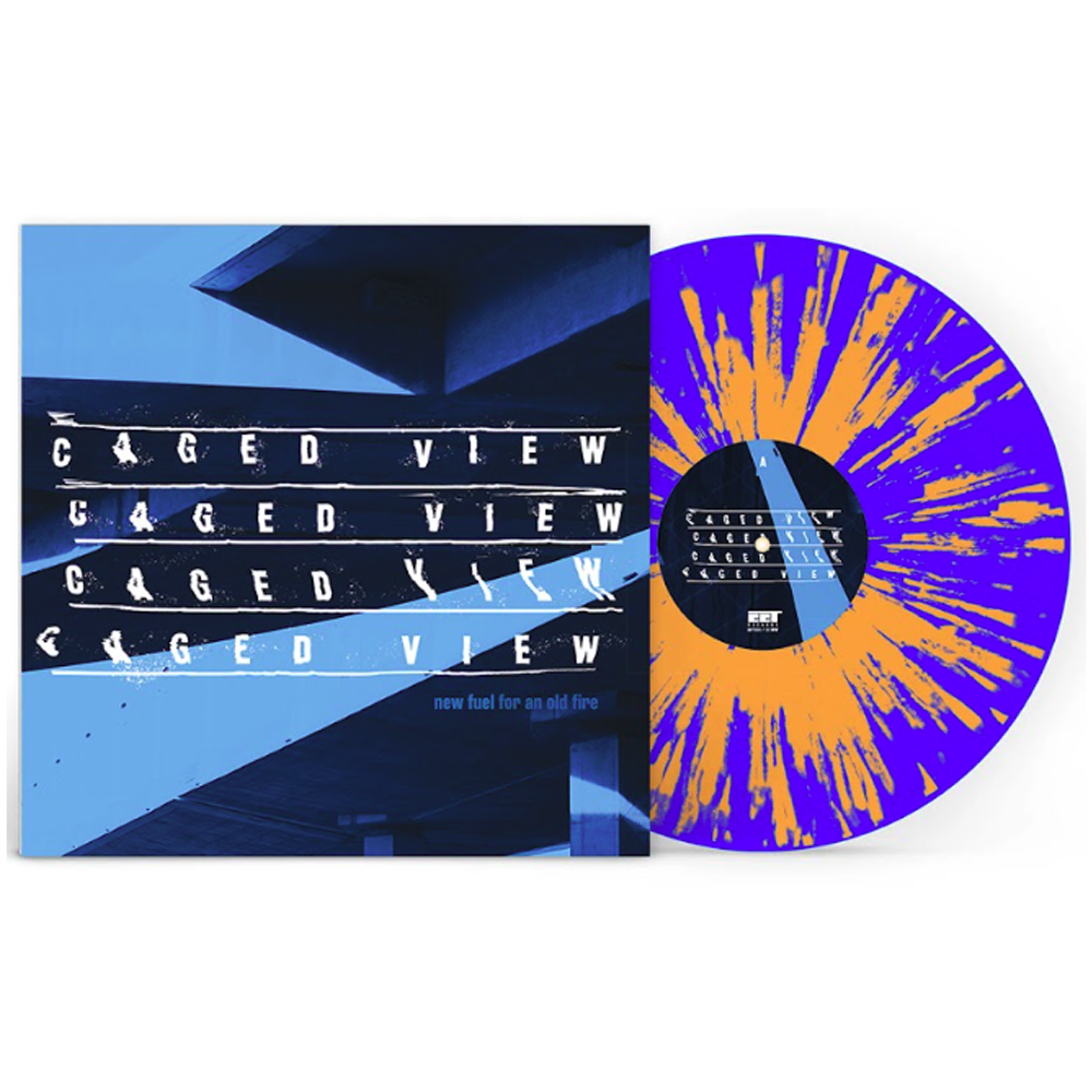 New Fuel For An Old Fire Blue Orange Splatter Vinyl LP