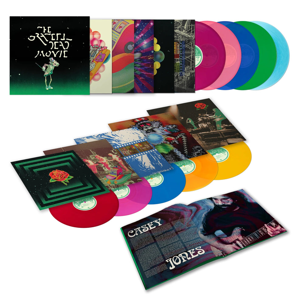 The Grateful Dead Movie Soundtrack box set open
