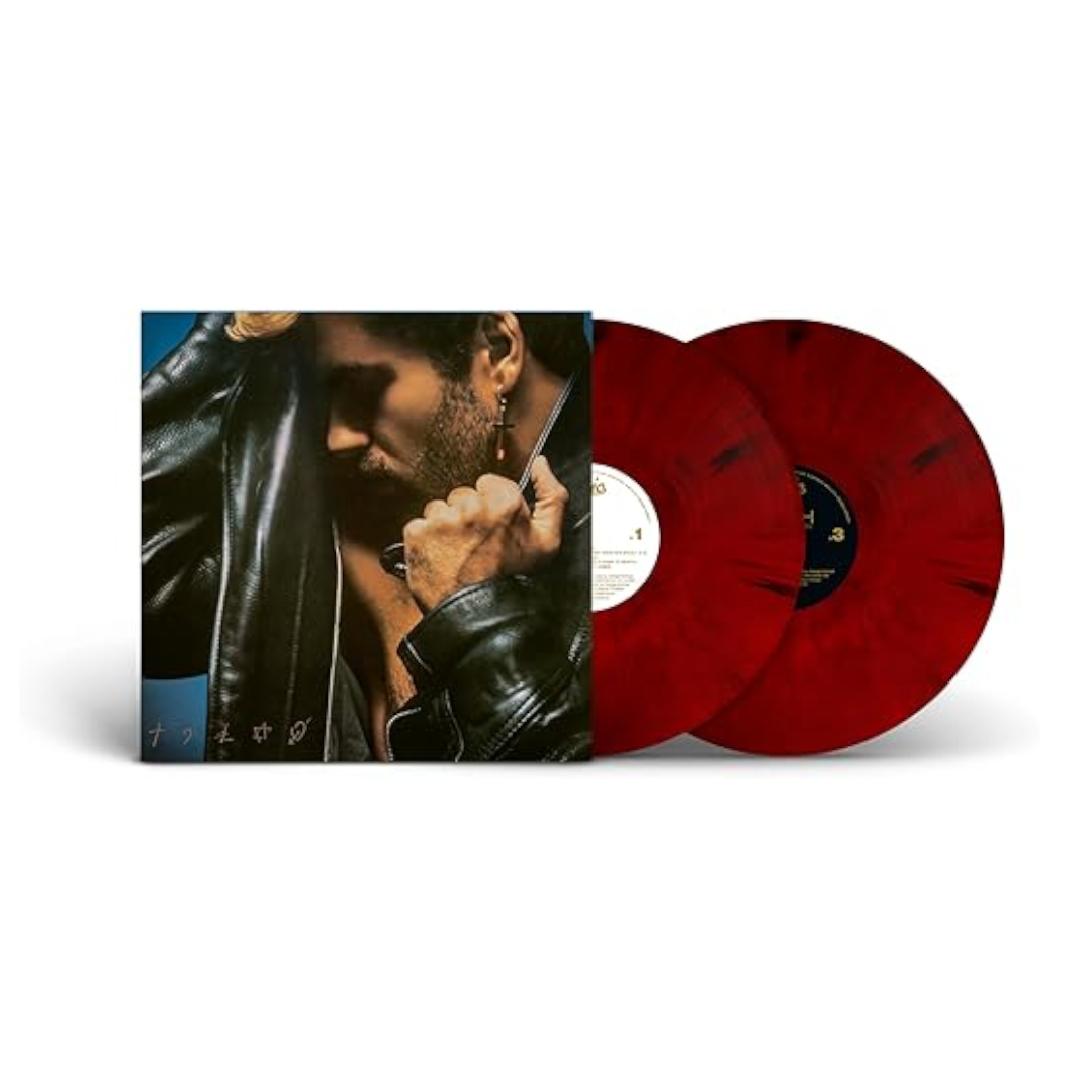 George Michael — Faith [Deluxe Red/Black Marble 2LP] — album artwork