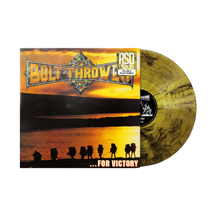 Bolt Thrower — ...For Victory [Yellow & Black Marble LP] — album artwork
