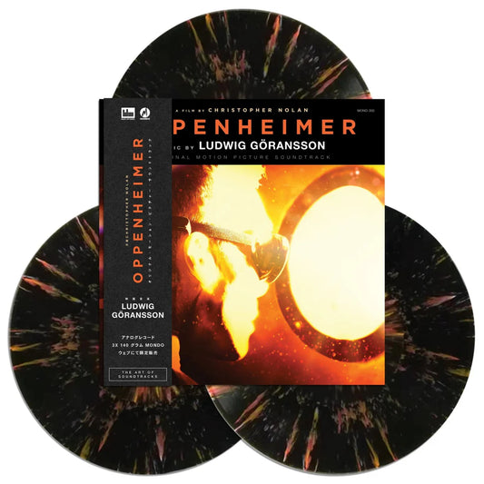 Oppenheimer (Original Motion Picture Soundtrack) [Japanese Orange Black Splatter 3LP Vinyl]
