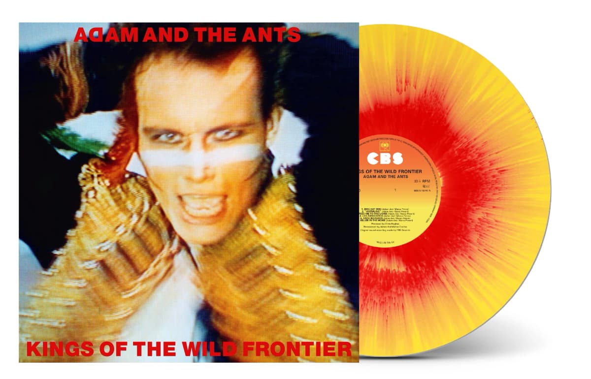 Kings Of The Wild Frontier Sunburst Splatter Vinyl LP