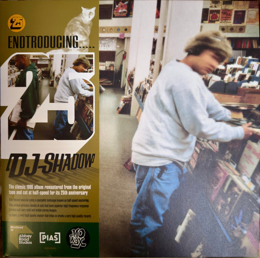 DJ Shadow – Endtroducing..... [Remastered 2LP Vinyl] — cover artwork and edition packaging