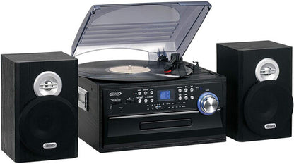 Jensen JTA-475 turntable CD cassette radio system