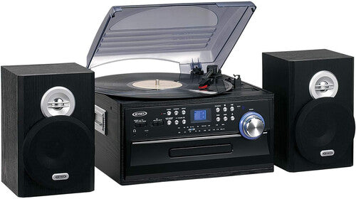 Jensen JTA-475 turntable CD cassette radio system