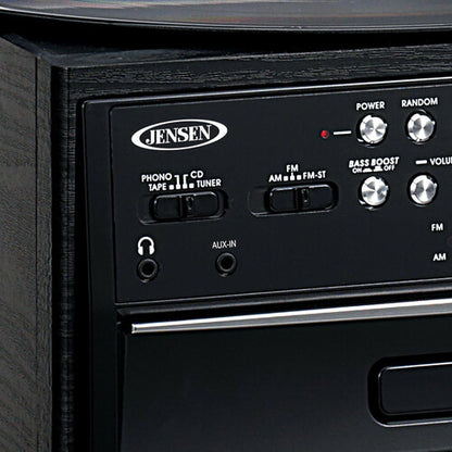 Jensen JTA-475 turntable CD cassette radio system - view 4