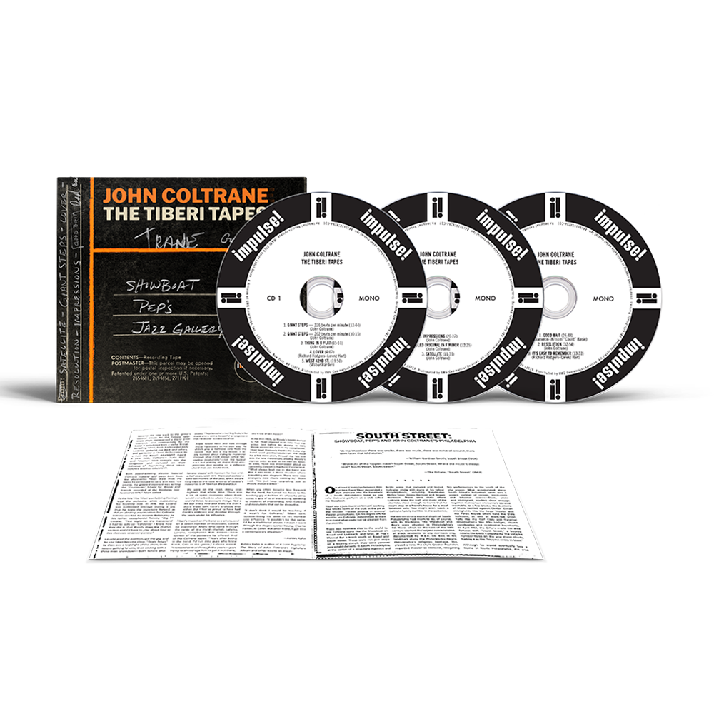 John Coltrane – The Tiberi Tapes (Live) [3CD] cover artwork