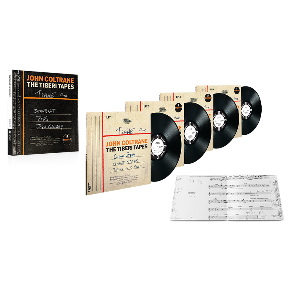 John Coltrane – The Tiberi Tapes (Live) [4LP] cover artwork