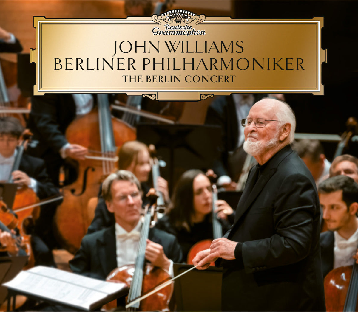 John Williams & Berliner Philharmoniker - The Berlin Concert [Numbered Gold Vinyl] - album cover
