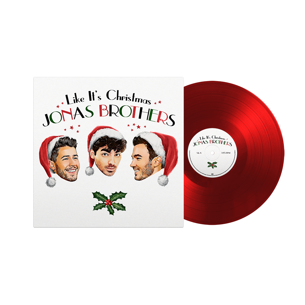 Jonas Brothers - Like It’s Christmas [Translucent Red Vinyl 12"]