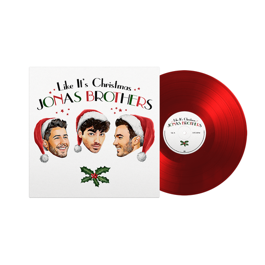 Jonas Brothers - Like It’s Christmas [Translucent Red Vinyl 12"]