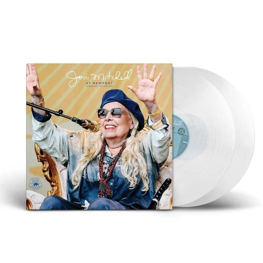Joni Mitchell - Joni Mitchell At Newport [Crystal Clear Vinyl] — artwork