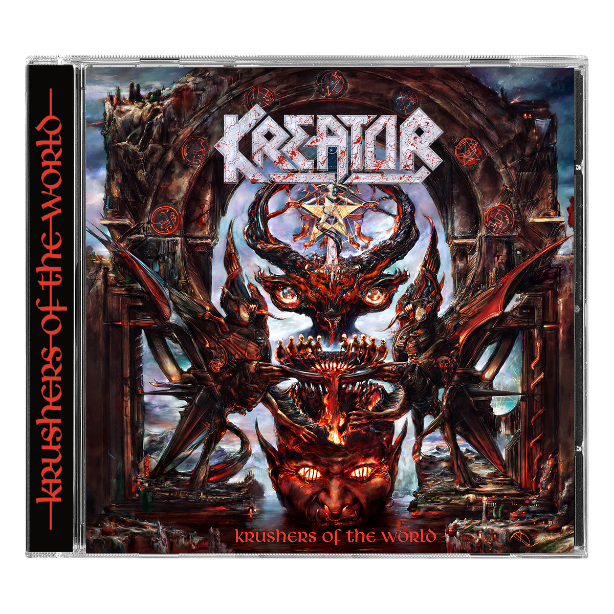 Kreator — Krushers of the World [CD] — CD and packaging