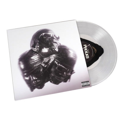 Leon Thomas — Pholks [Black/Clear 12" EP] — record and packaging