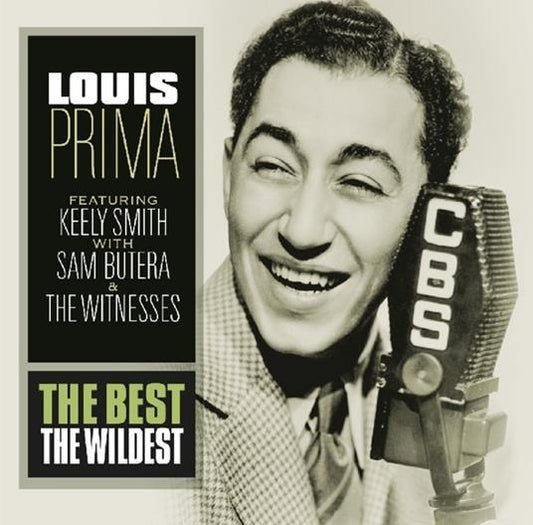 Louis Prima — Best: The Wildest [2LP Yellow & Transparent Green Vinyl] — cover artwork