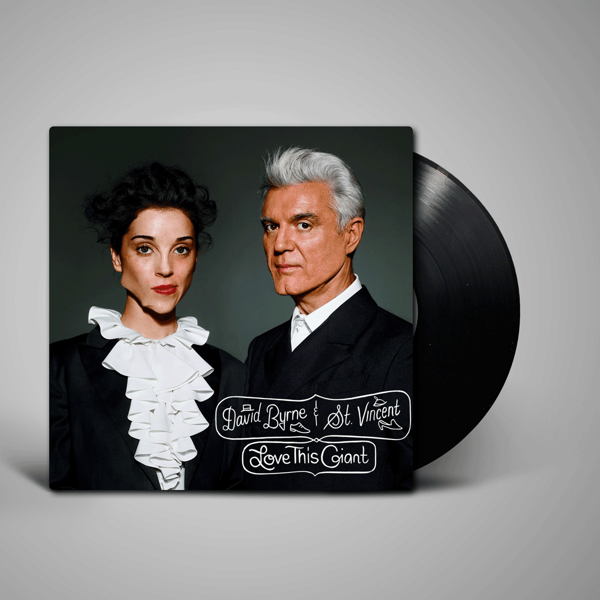 David Byrne & St. Vincent - Love This Giant [LP] - cover and packaging