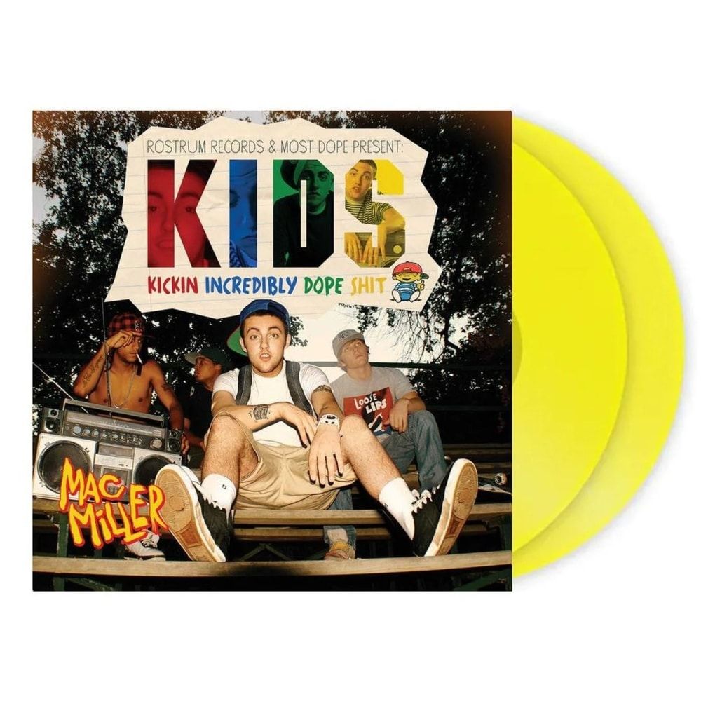 K.I.D.S. [Translucent Yellow Vinyl] - Drowned World Records