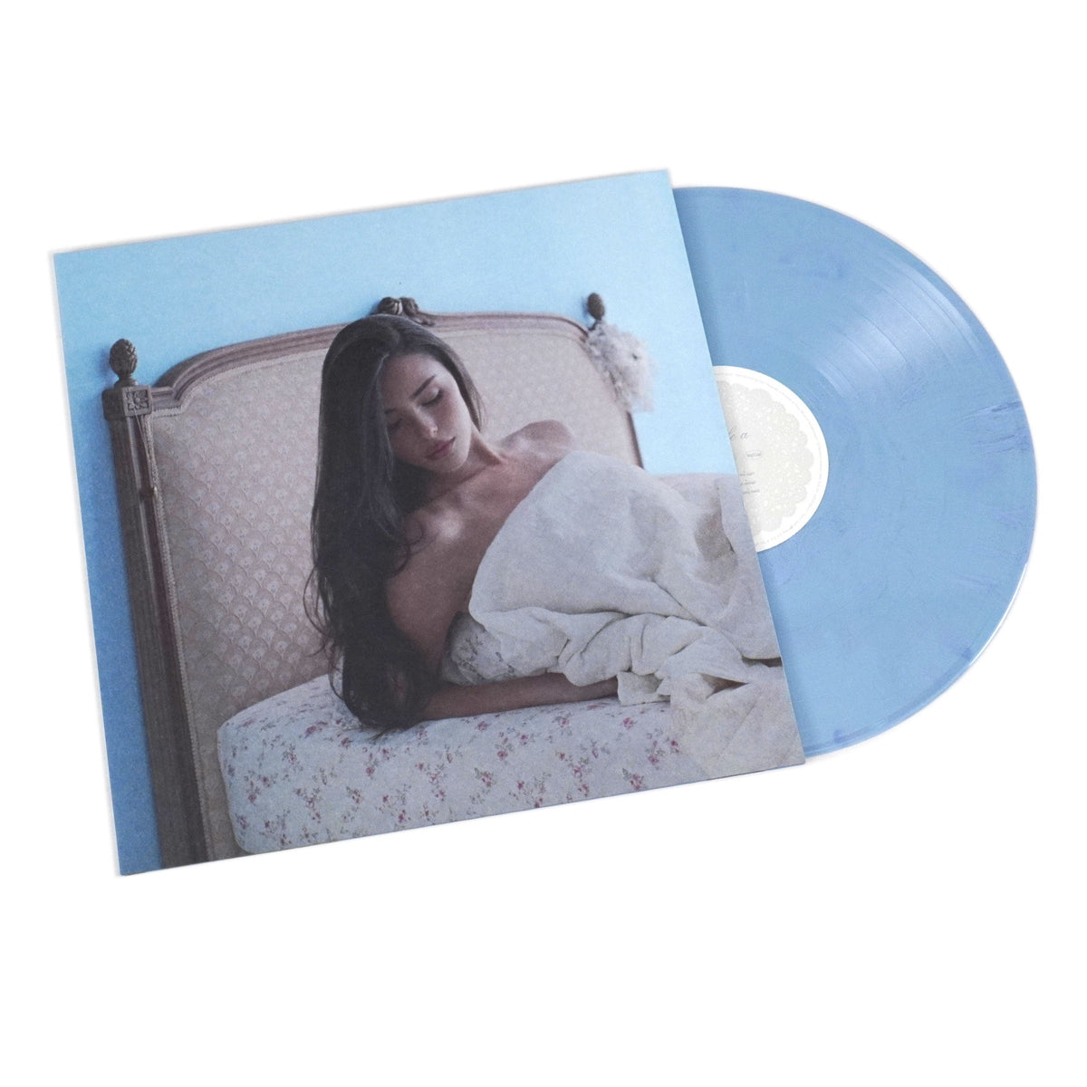 Madison Beer — Locket [Dusty Blue Vinyl, Alternate Cover] — cover and product artwork