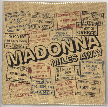 Madonna — Miles Away [Sealed 2×12" Single] — product artwork