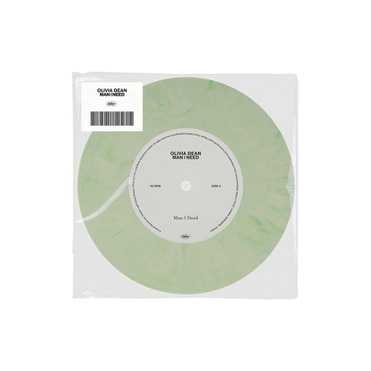 Olivia Dean — Man I Need [Light Green Marble 7-inch] — album artwork