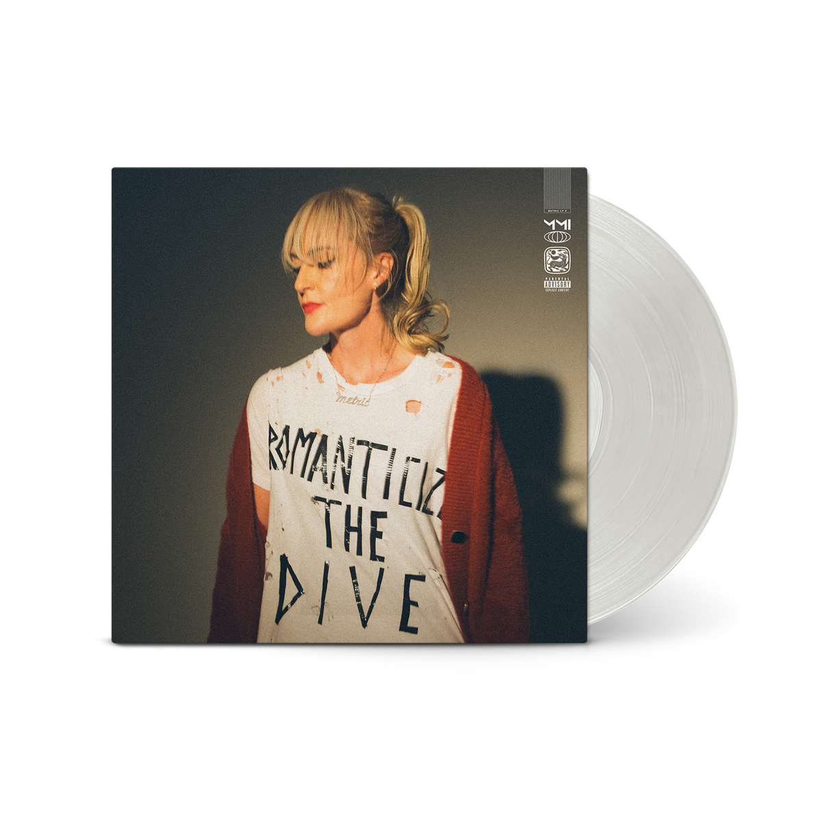 Metric – Romanticize the Dive [White LP] – album artwork