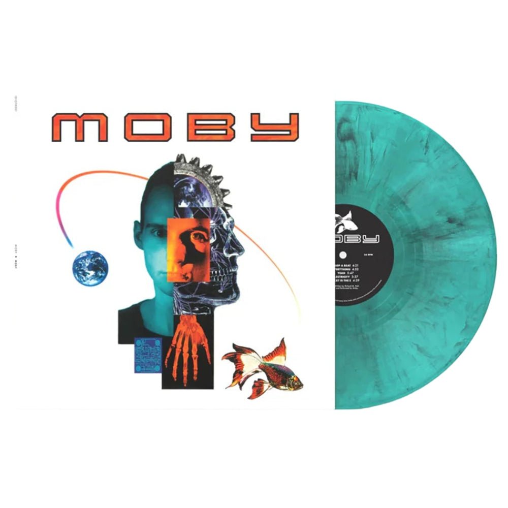 Moby - Moby [Black White and Blue Marbled Vinyl]