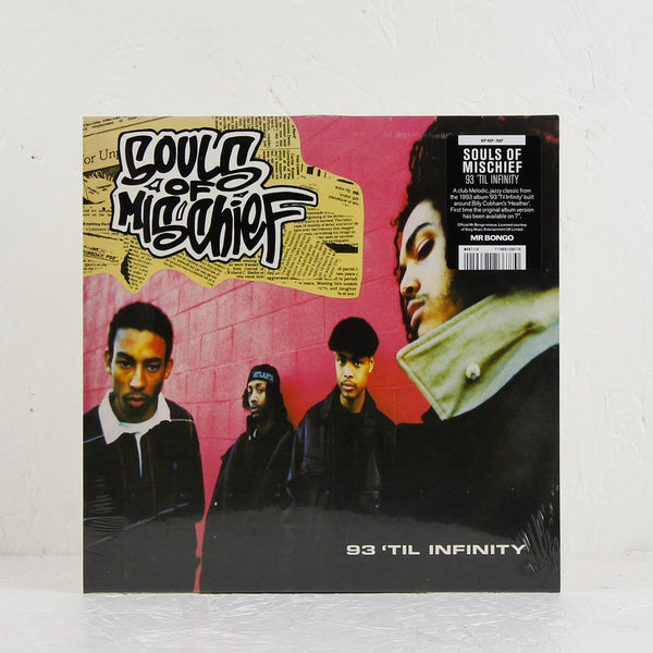 Souls of Mischief — 93 'til Infinity [7-inch Single] — cover and edition packaging