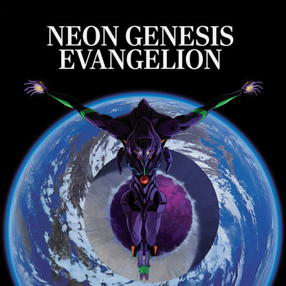 Shiro Sagisu - Neon Genesis Evangelion (Soundtrack) [Translucent Blue & Black Smoke Vinyl] — artwork