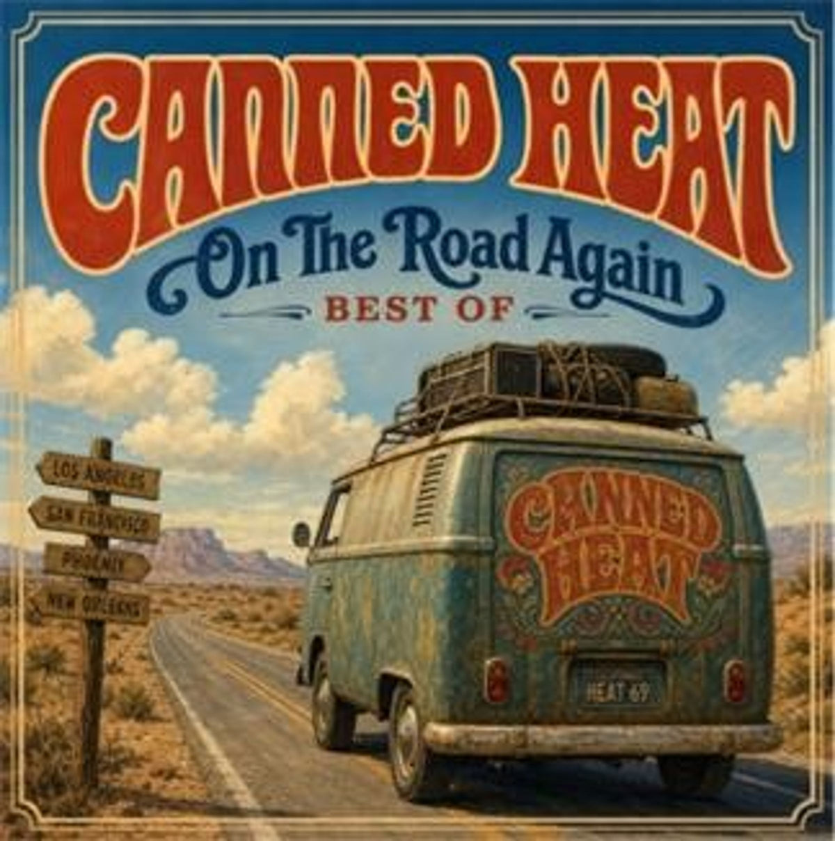 Canned Heat - On The Road Again: Best Of [LP] cover artwork