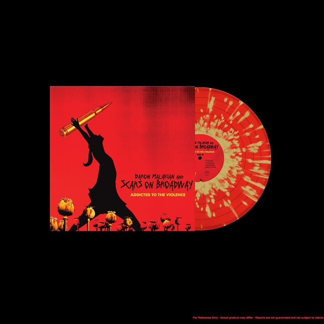 Addicted To The Violence [LP] (Ruby Red/Gold Splatter Vinyl Vocalist For System Of A Down)