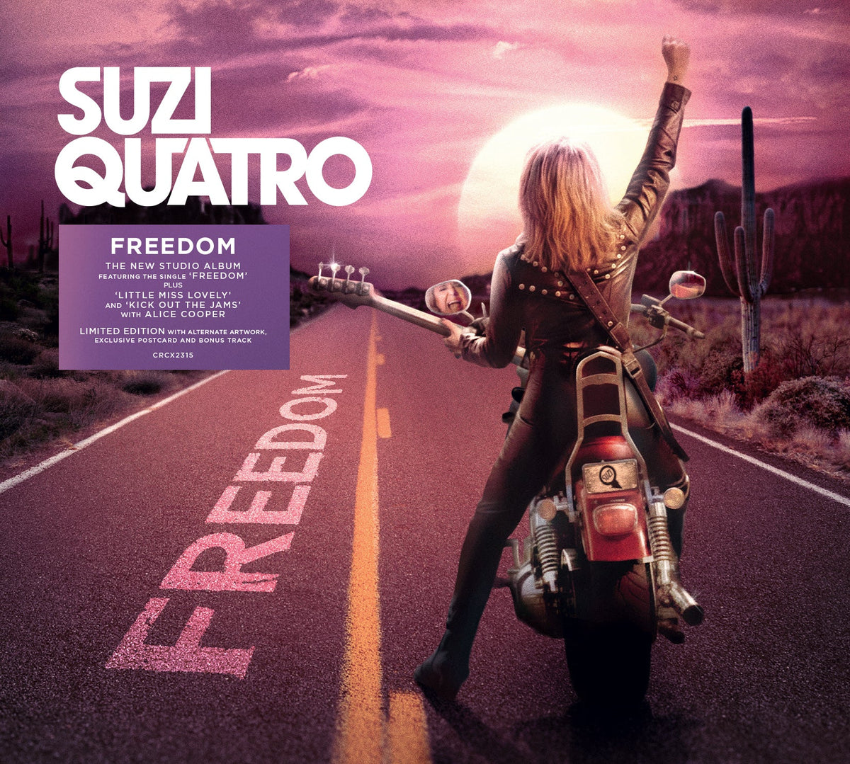 Suzi Quatro — Freedom [Limited Edition CD] — product artwork