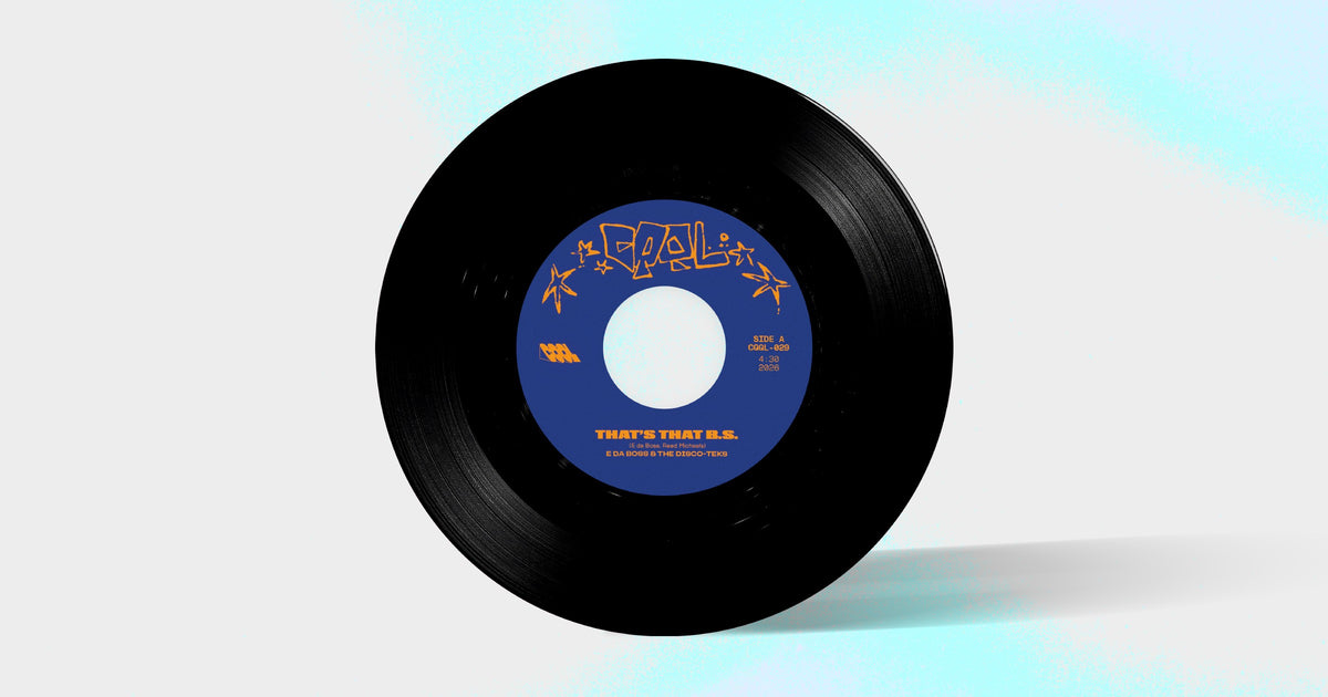 E da Boss & the Disco-Teks - That’s That B.S. / The Get Down — album artwork