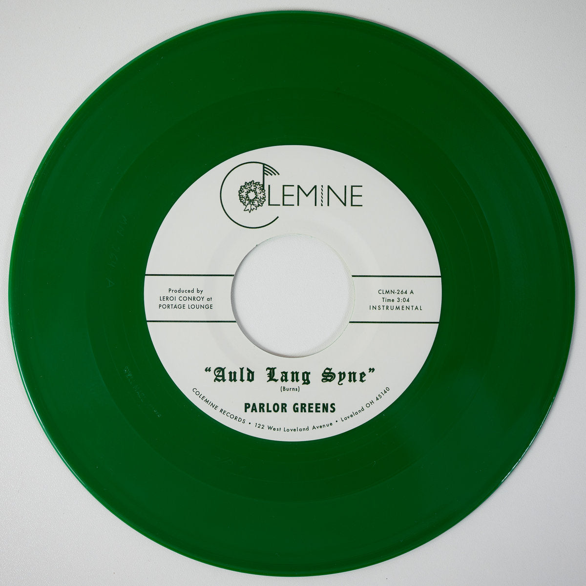 Auld Lang Syne / Everyday Will Be Like A Holiday [7" Opaque Green Vinyl]