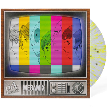Atlus Sound Team — Persona 4 Megamix (Soundtrack) [Yellow Vinyl] — product artwork
