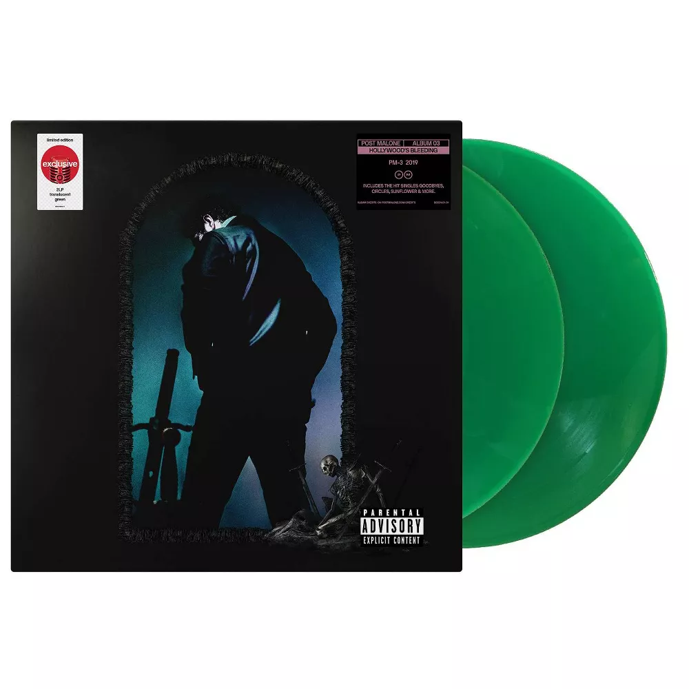 Post Malone - Hollywood's Bleeding [Coke Bottle Green Vinyl]