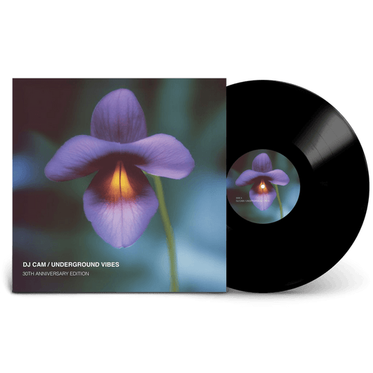 DJ Cam — Underground Vibes [30th Anniversary 180g LP] — record and sleeve