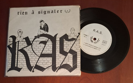 R.A.S. - Rien A Signaler 7-inch cover artwork