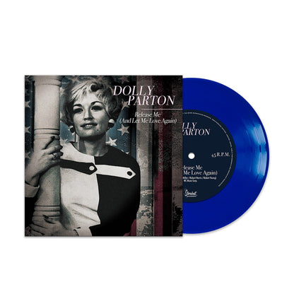 Dolly Parton - Release Me (And Let Me Love Again) [Blue Vinyl 7"] cover artwork