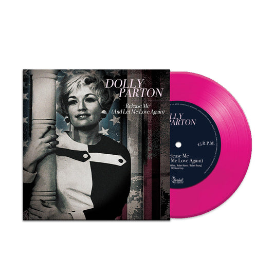 Dolly Parton - Release Me (And Let Me Love Again) [Magenta Vinyl 7"] cover artwork