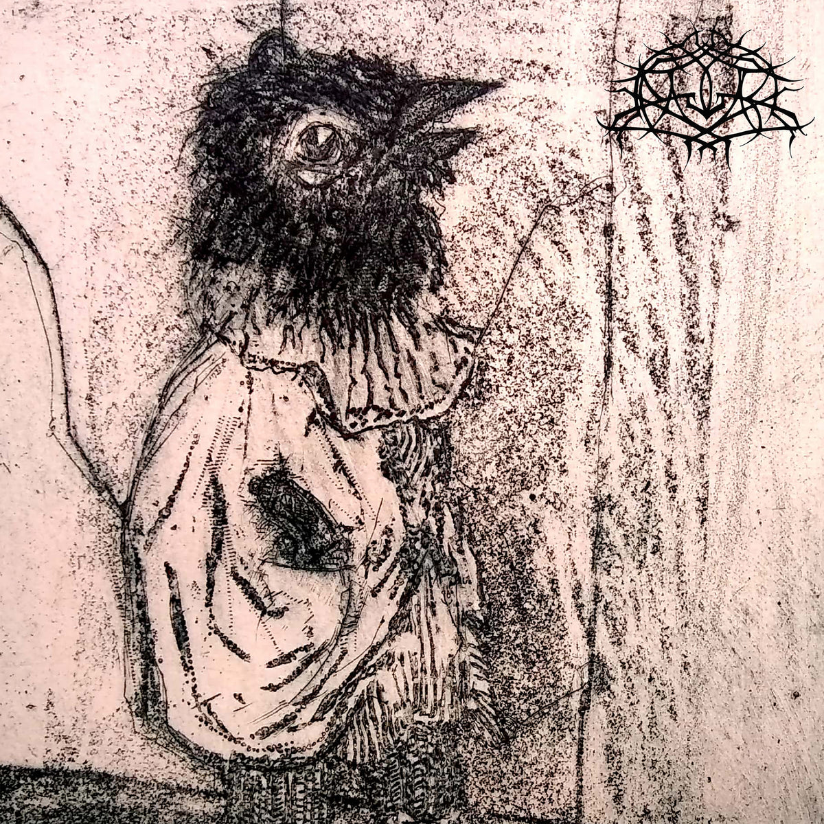 Krallice & Geryon - Wolf / Astomatous [LP] — cover artwork