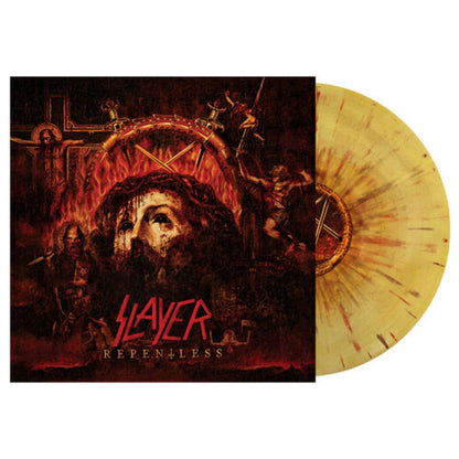 Slayer - Repentless [Beer Mustard Swirl Vinyl with Red & Brown Splatter]