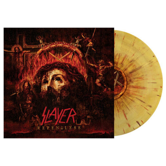 Slayer - Repentless [Beer Mustard Swirl Vinyl with Red & Brown Splatter]