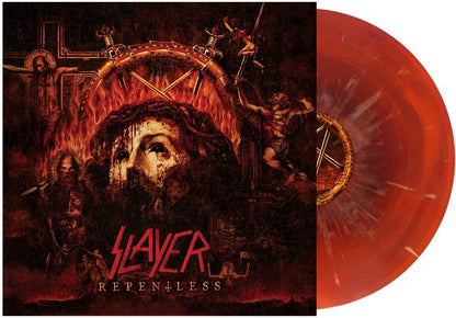 Slayer - Repentless [Oxblood & Orange Swirl Vinyl with Mustard Splatter]