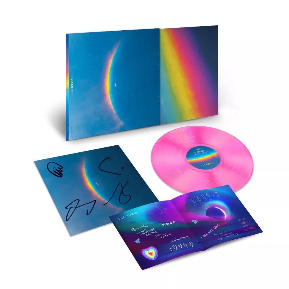 Moon Music [Translucent Pink Eco Vinyl Autographed / Signed]