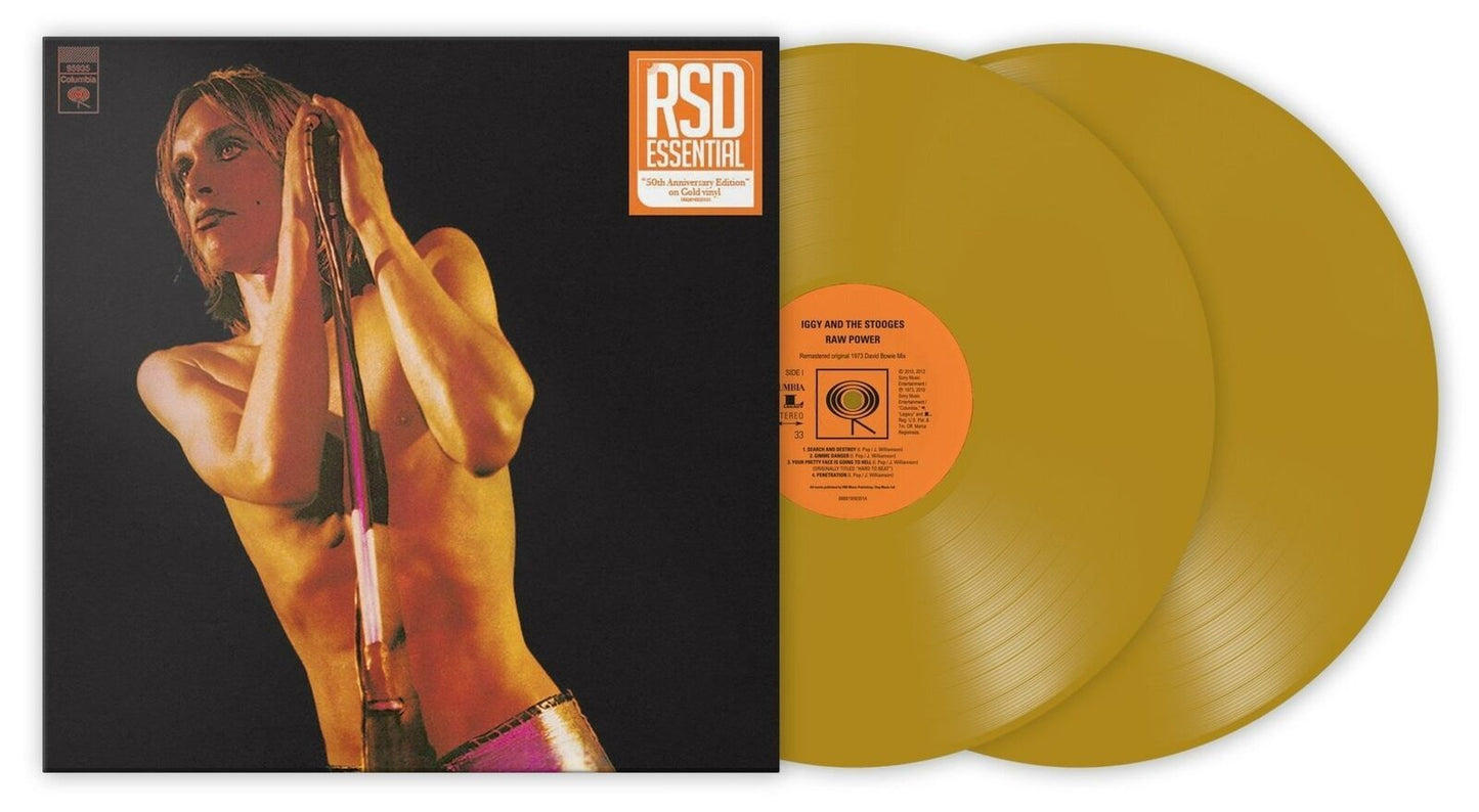 Raw Power (50th Anniversary) [Gold Colored Vinyl]