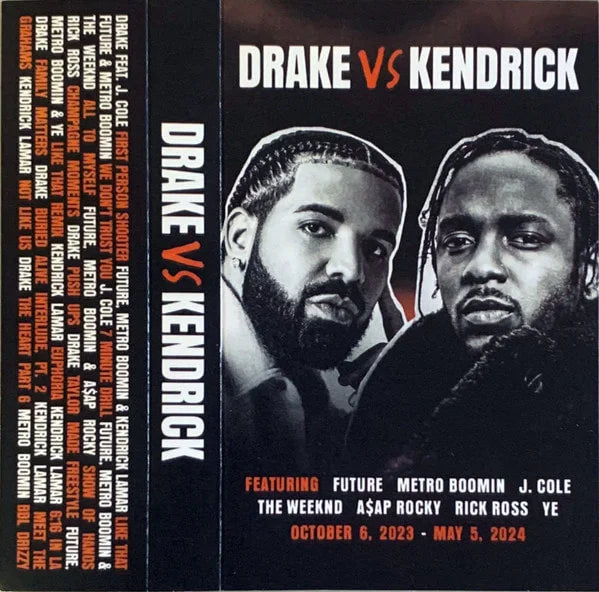 Kendrick Vs Drake - The Whole Bloody Affair [Cassette]