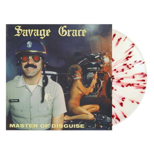 Savage Grace - Master Of Disguise [Clear/Red Splatter Vinyl]