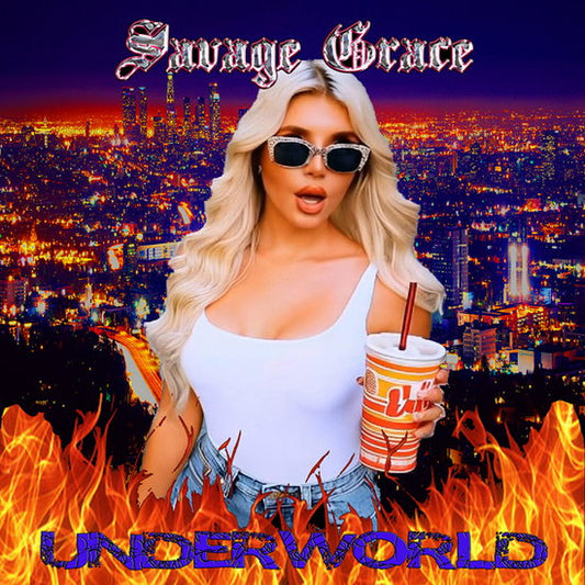 Savage Grace - Underworld [Red/Black Splatter Vinyl]