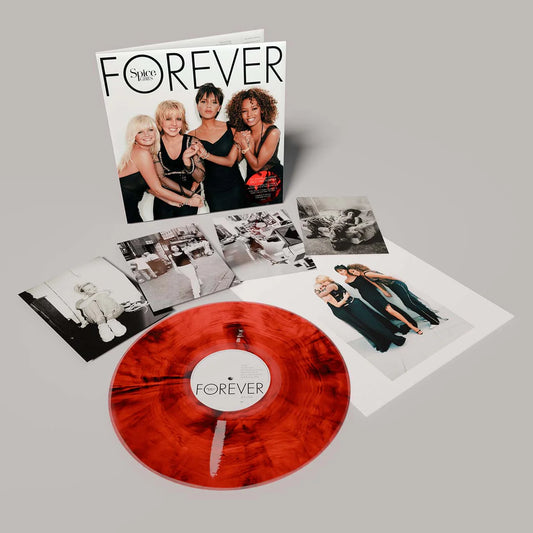 Forever [LP] (Black/Red Marble Vinyl 25th Anniversary 4 Collectible Art Prints)